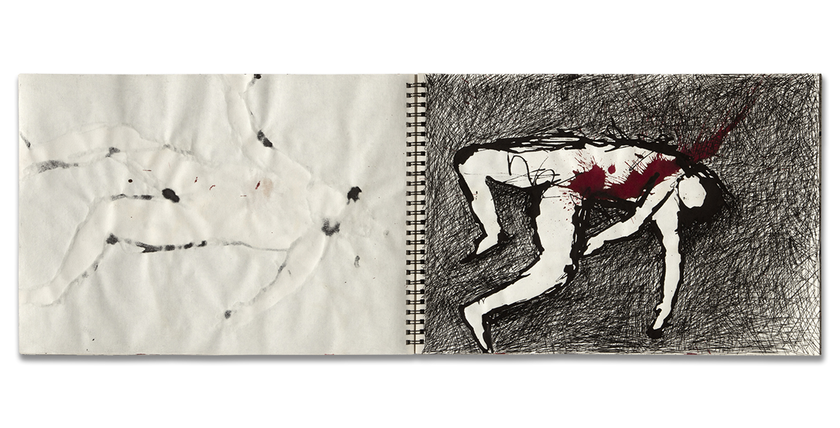 sogol kashani / contemporary art / Iranian artist / Iranian contemporary art / artist book / war / blood / anti war/